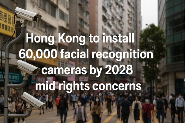 Hong Kong’s Surveillance Ambition: 60,000 Facial Recognition Cameras by 2028 — At What Cost?